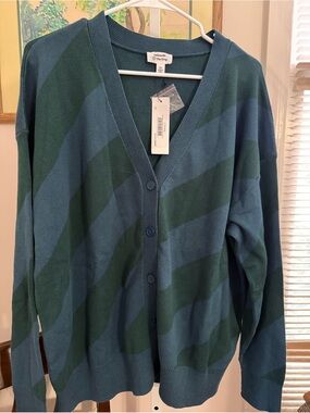 The Drop Button Down Cardigan . NWT. Size XXL